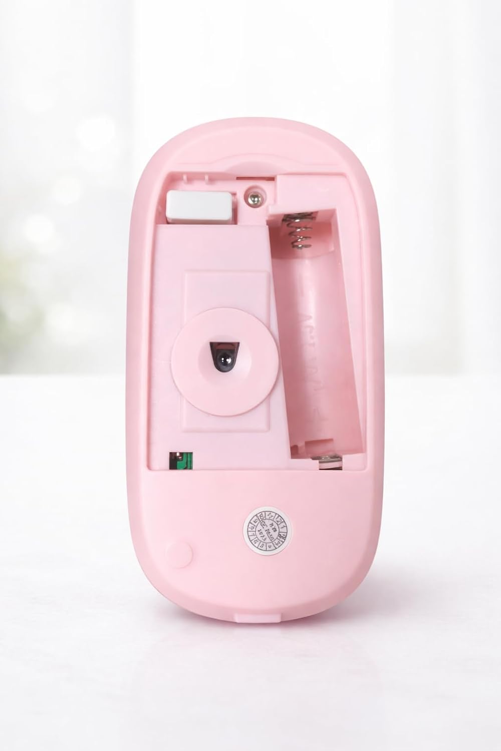 Wireless Keyboard and Mouse Combo, Pink, Full-Size 104-Key Layout, 2.4GHz, Ergonomic Mouse with Smooth Scroll Wheel - Image 4